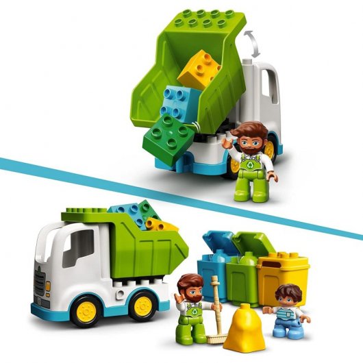 Lego Duplo: Camión de Residuos y Reciclaje
