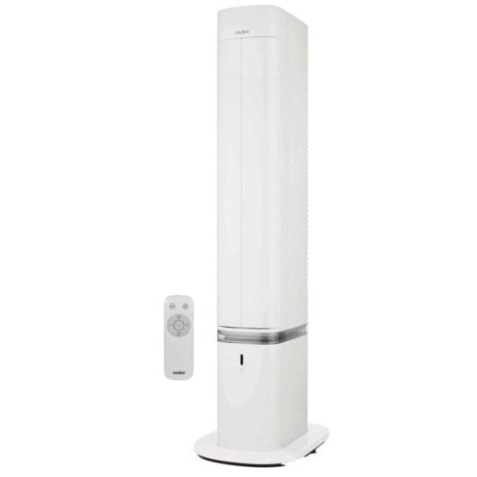 Calefactor Eléctrico Sauber Serie 7-3 2200W con Humidificador y Mando a Distancia