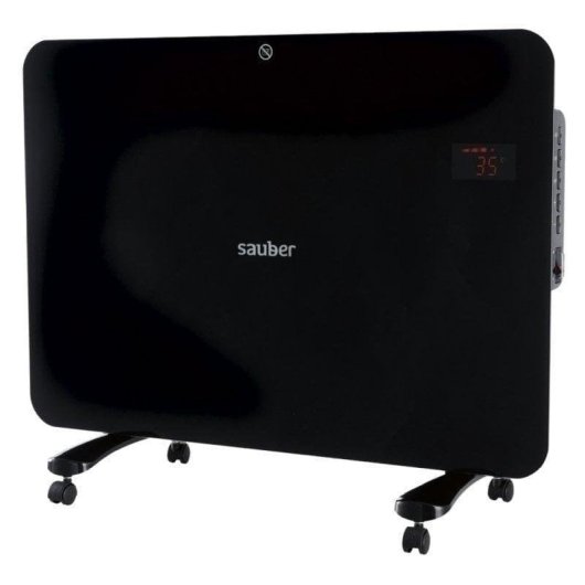 Convector Eléctrico Sauber Serie 7-1 1500W Mando con Temporizador Programable