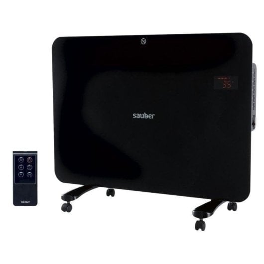 Convector Eléctrico Sauber Serie 7-1 1500W Mando con Temporizador Programable