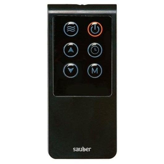 Radiador Eléctrico Sauber Serie 7-1 1500W compacto con control digital remoto y temporizador