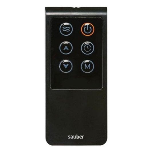 Radiador Eléctrico Sauber Serie 7-1 1500W compacto con control digital remoto y temporizador