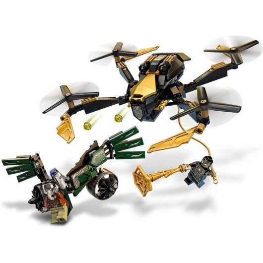 Set LEGO Marvel Duelo do Drone do Homem-Aranha com Homem-Aranha e Abutre