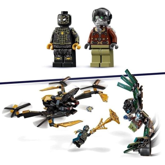 Set LEGO Marvel Duelo do Drone do Homem-Aranha com Homem-Aranha e Abutre