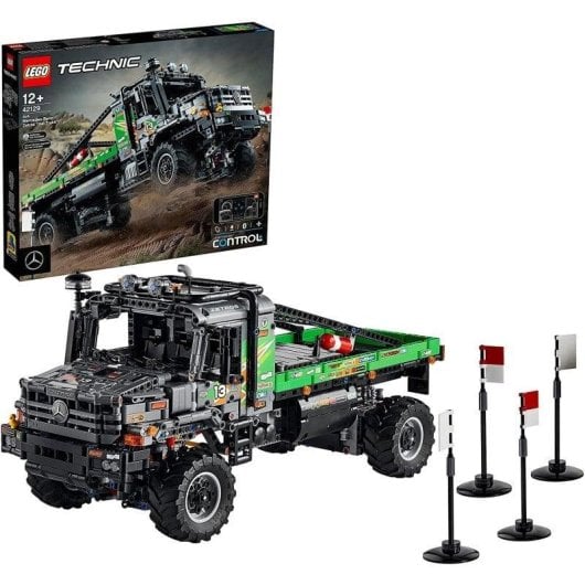 LEGO Technic 4x4 Mercedes-Benz Zetros Trial Truck 42129 2129 Teile