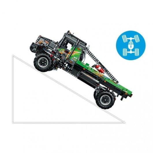 LEGO Technic 4x4 Mercedes-Benz Zetros Trial Truck 42129 2129 Teile
