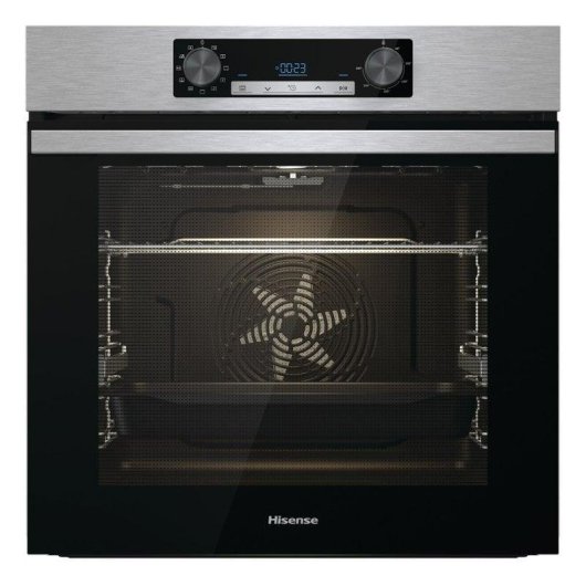 Horno-Multifunción-Hisense-BI62216AX-77L-60cm-Hidrolítico-A-Pizza-Grill-Acero-Inoxidable
