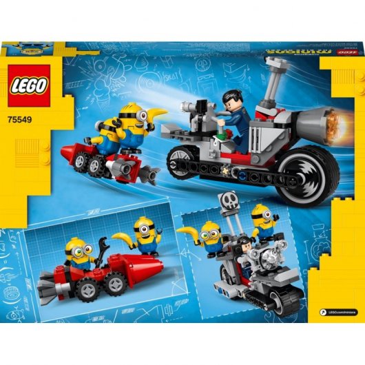 Lego Minions: Persecución en la Moto Imparable
