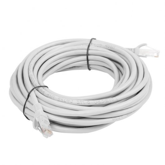Lanberg Cable de Red RJ45 UTP Cat.6 Fluke Pass Test 5m Gris