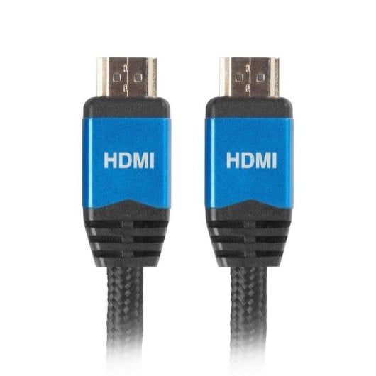 Cabo HDMI Lanberg CA-HDMI-20CU-0018-BL 1,8m 4K UHD 18 Gbit/s Preto