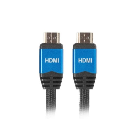 Cabo HDMI Lanberg CA-HDMI-20CU-0018-BL 1,8m 4K UHD 18 Gbit/s Preto
