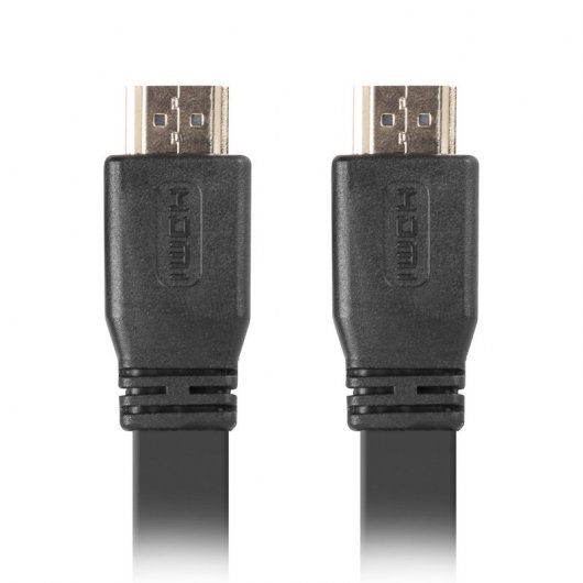 Lanberg Cable HDMI 2.0 4K Plano Macho/Macho 5m Negro