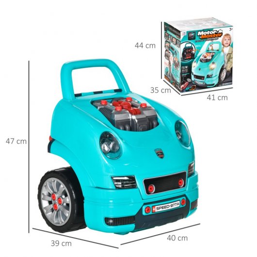 Homcom Juguete Motor de Camión 61 Piezas