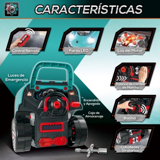 Homcom Juguete Motor de Camión 61 Piezas