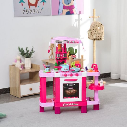 Homcom Jogo de Cozinha Infantil 38 Peças