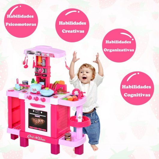 Homcom Jogo de Cozinha Infantil 38 Peças