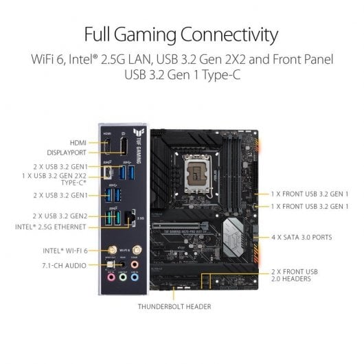 Asus TUF GAMING H670-PRO WIFI D4