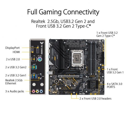 Asus TUF GAMING B660M-E D4