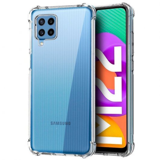 Coque antichoc transparente cool pour Samsung Galaxy M22/M32