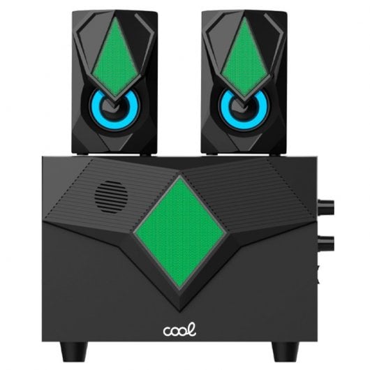 Cool Colunas Gaming 2.1 LED USB 15W