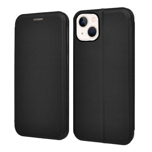 Cool Flip Cover Case Elegance Noir pour iPhone 13 Mini