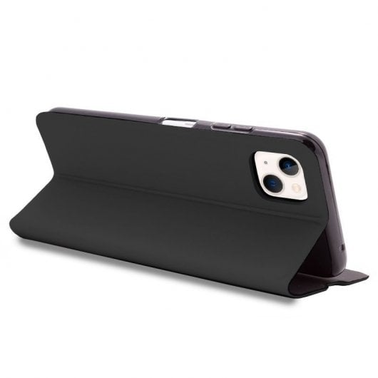 Cool Flip Cover Case Elegance Noir pour iPhone 13 Mini