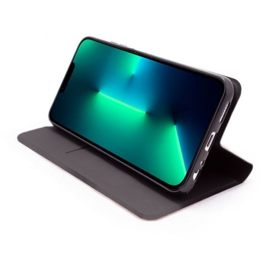 Coole Pistazien-Eleganz-Flipcover-Hülle für iPhone 13 Pro