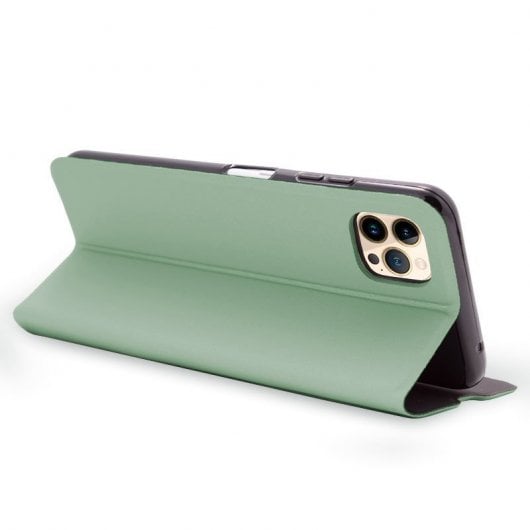 Cool Funda Flip Cover Elegance Pistacho para iPhone 13 Pro Max