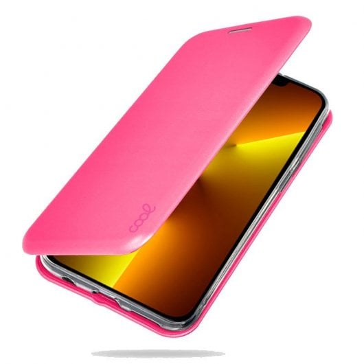 Cool Elegance Fuchsia Flip Cover Hülle für iPhone 13 Pro Max