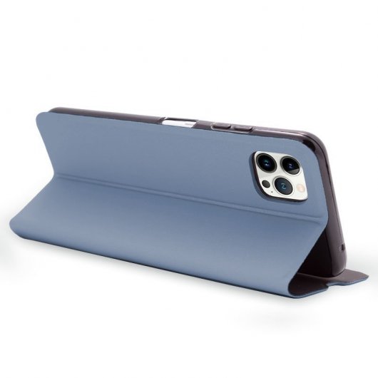 Cool Elegance Blaue Flip-Cover-Hülle für iPhone 13 Pro