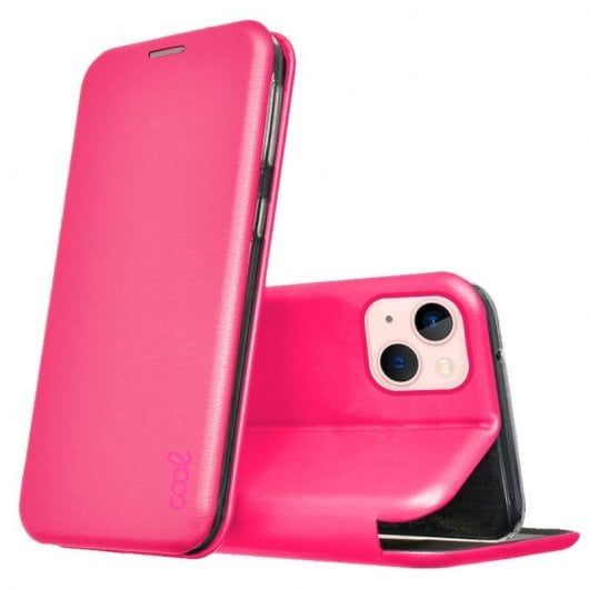Cool Elegance Fuchsia Flip Cover Case für iPhone 13