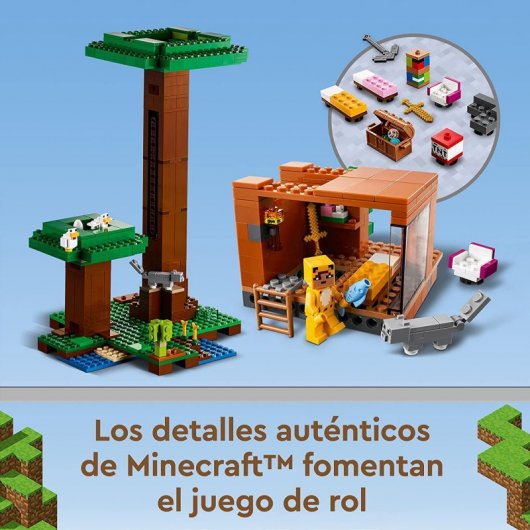 Lego Minecraft: La Casa del Árbol Moderna