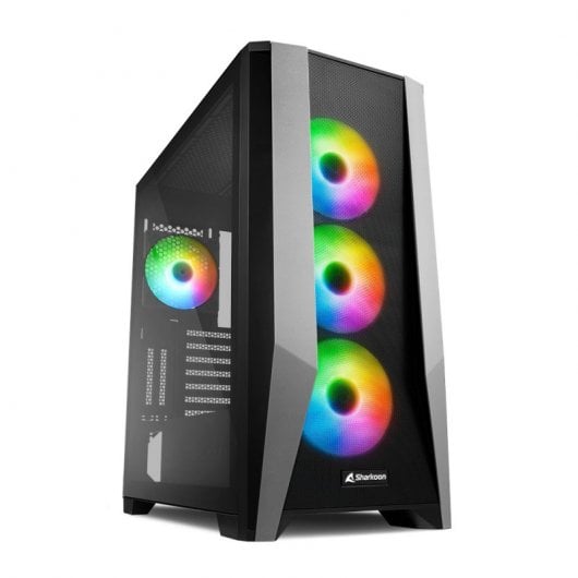 Sharkoon TG7M RGB Vidro Temperado USB 3.2 Preto