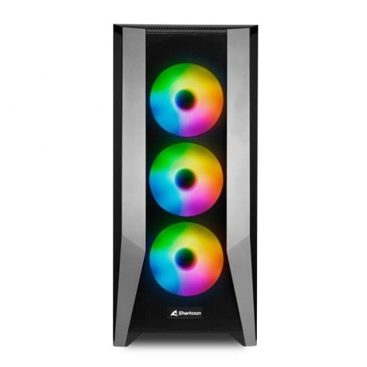 Sharkoon TG7M RGB Vetro temperato USB 3.2 Nero