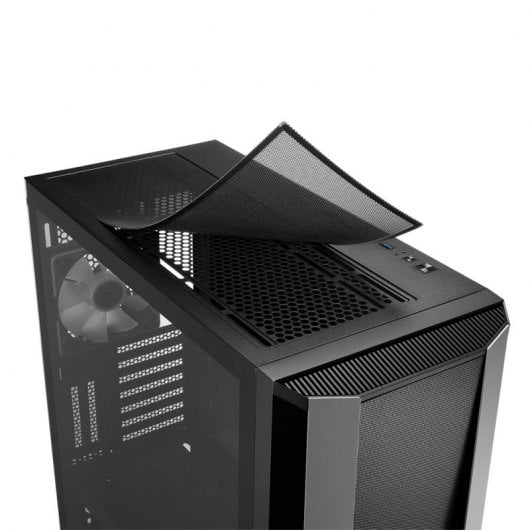 Sharkoon TG7M RGB Vidro Temperado USB 3.2 Preto