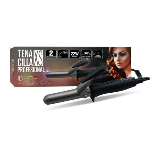 Boucleur à Cheveux Italian Design IDEMINITEN mini XS Céramique 180°C 22W Compact Noir