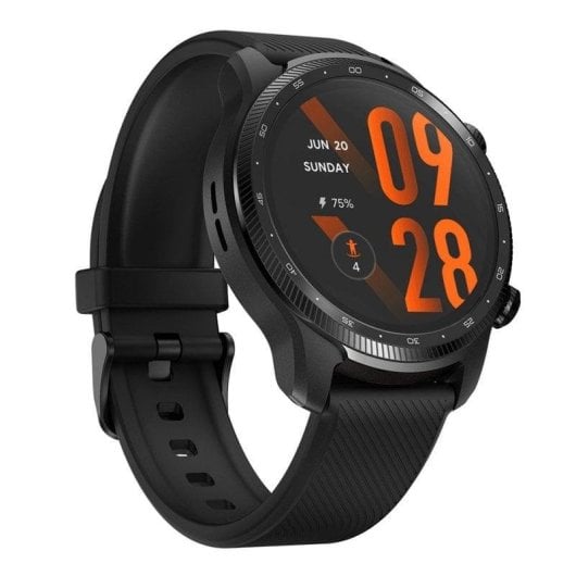 Mobvoi TicWatch Pro 3 Ultra GPS NFC 47mm AMOLED Noir Étanche IP68 Pulsomètre SpO2