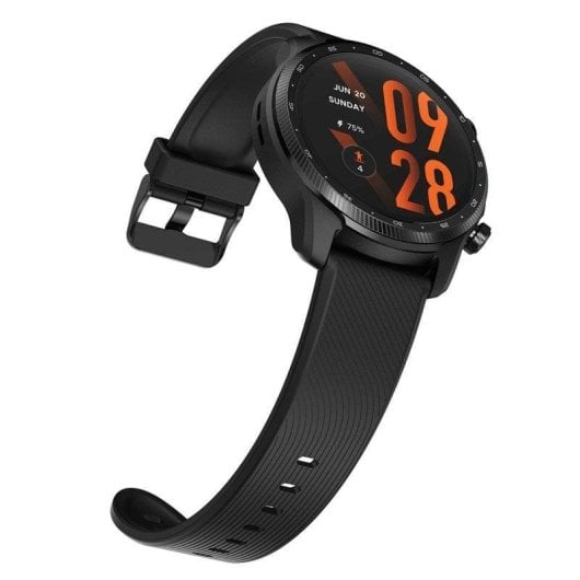 Mobvoi TicWatch Pro 3 Ultra GPS NFC 47mm AMOLED Noir Étanche IP68 Pulsomètre SpO2