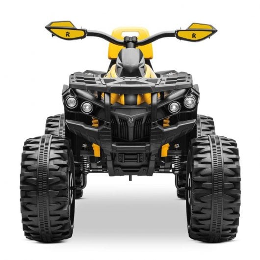 Playkin Racer Quad Eléctrico 12V Amarillo