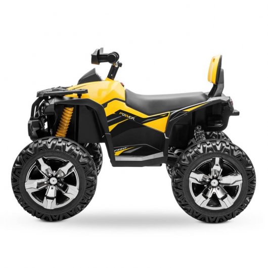 Playkin Racer Quad Eléctrico 12V Amarillo