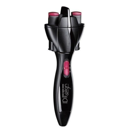 Trenzador Italian Design Pro-Twist Automatique Sans Fil Noir Rose Ergonomique