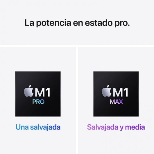 Apple MacBook Pro Apple M1 Pro/16 GB/512GB SSD/14.2" Gris Espacial