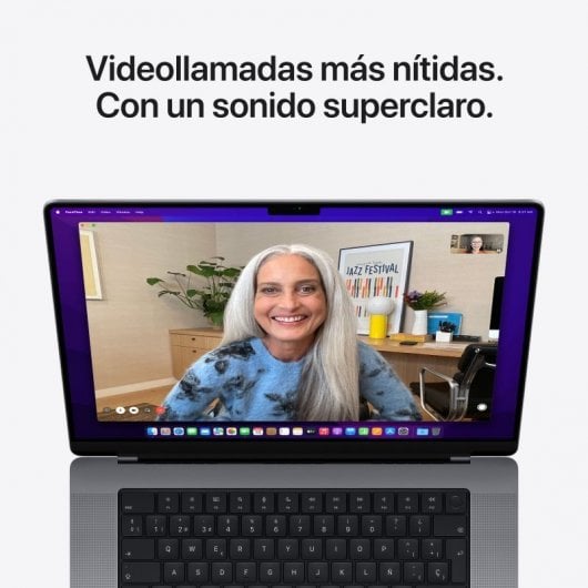 Apple MacBook Pro Apple M1 Pro/16 GB/512GB SSD/14.2" Gris Espacial