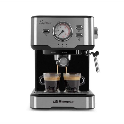 Máquina de café expresso Orbegozo EX 5500 1,5L 20 Bares com vaporizador