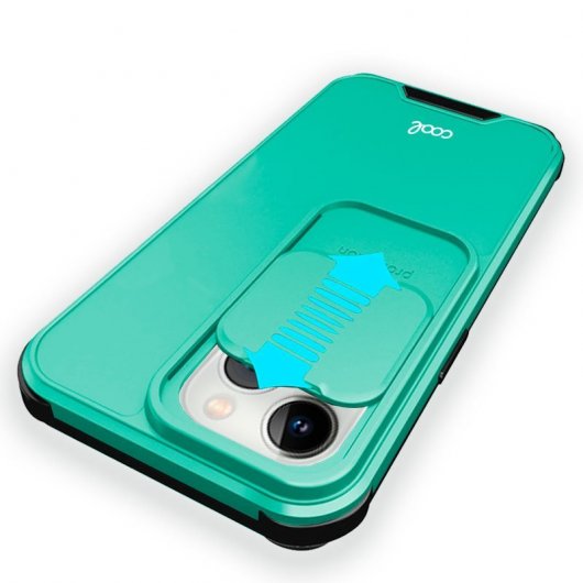 Cool Funda Hard Camera Mint para iPhone 13 Pro
