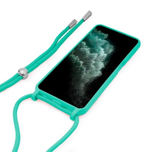 Cool Mint Smooth Cord Case für iPhone 11 Pro Max