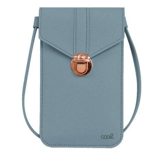 Coole Universaltasche Basic Hellblaue Hülle für Smartphones bis zu 6,7"