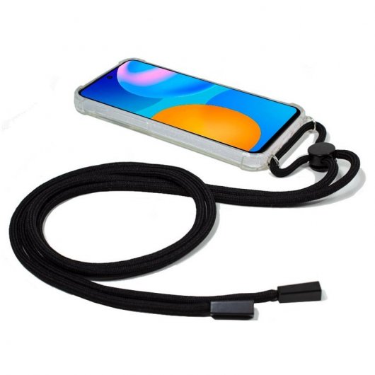 Cool Funda Cordón Negro para Huawei P Smart 2021