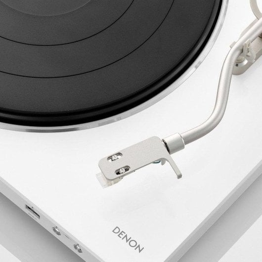 Platenspeler Denon DP-450USB USB Riemaandrijving Wit High Fidelity