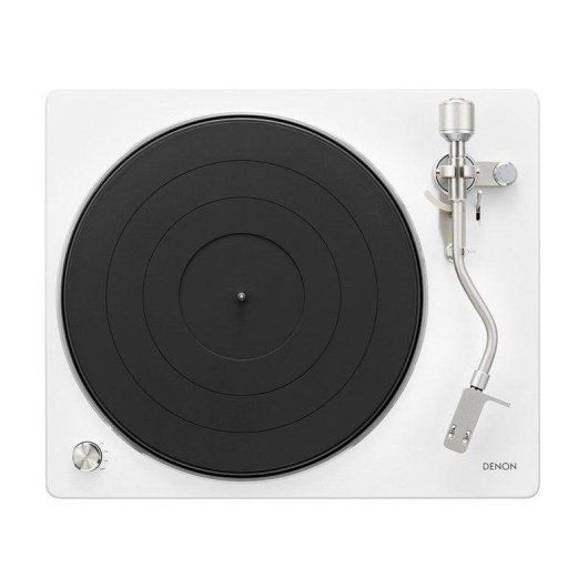 Platenspeler Denon DP-450USB USB Riemaandrijving Wit High Fidelity